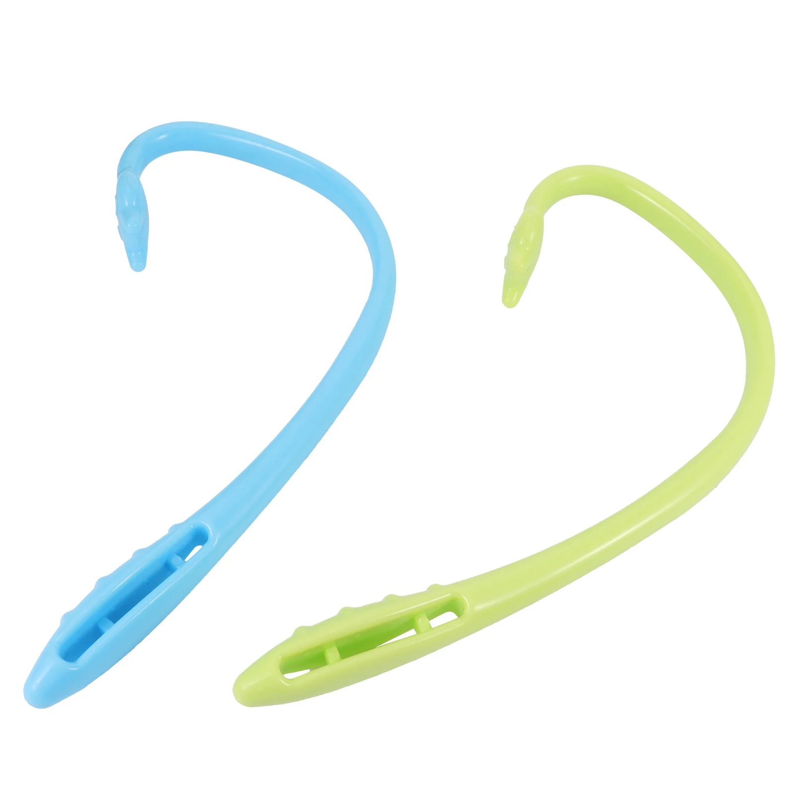 2 قطعة خطاف تدليك لتخفيف الضغط العميق لآلام الظهر والرقبة والكتف مقبض طويل أداة علاج نقطة الوخز عصا تدليك الظهر #2