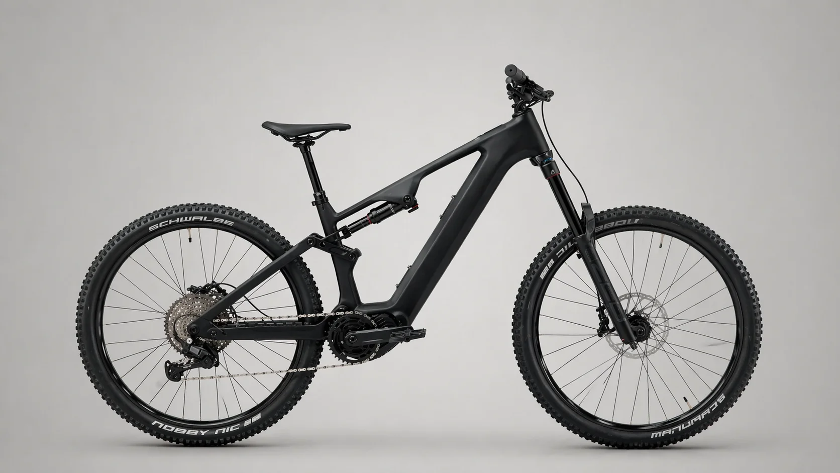 29er E-Bike Frame, Carbon Fiber Material, Full Suspension, Mid Drive Motor Lightweight Electric MTB Accessory view 2