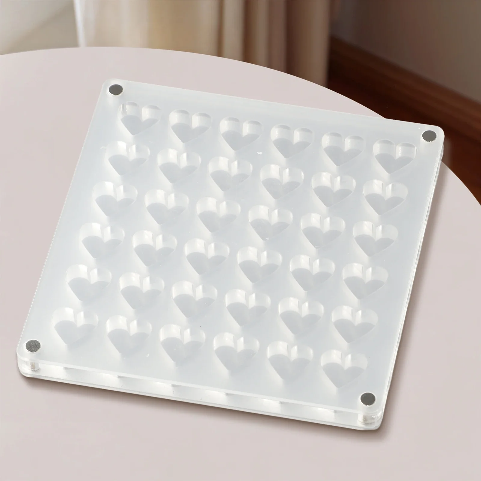 Acrylic Storage Box Display Rack 12x12cm Acrylic Multipurpose With Magnetic Closure Acrylic Seashell Display Box