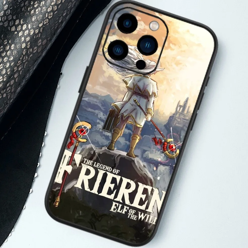 Bilibili Frieren at the Funeral Phone Case For Samsung Galaxy S22 S23 S24 Ultra S20 Lite Note 20 Black Shell