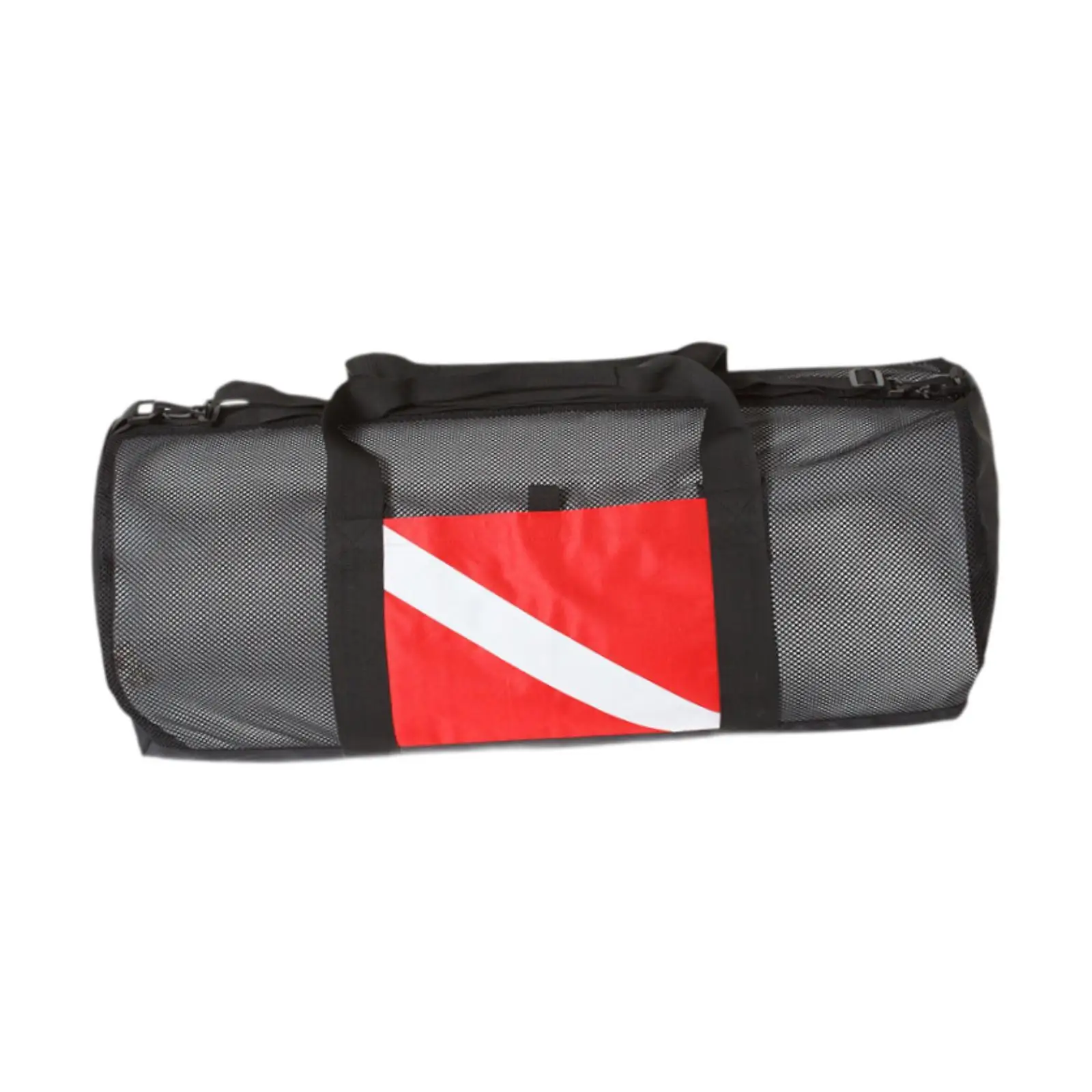 Bolsa de lona de malla, bolso de nailon para equipo de buceo, para aletas subacuáticas de snorkel