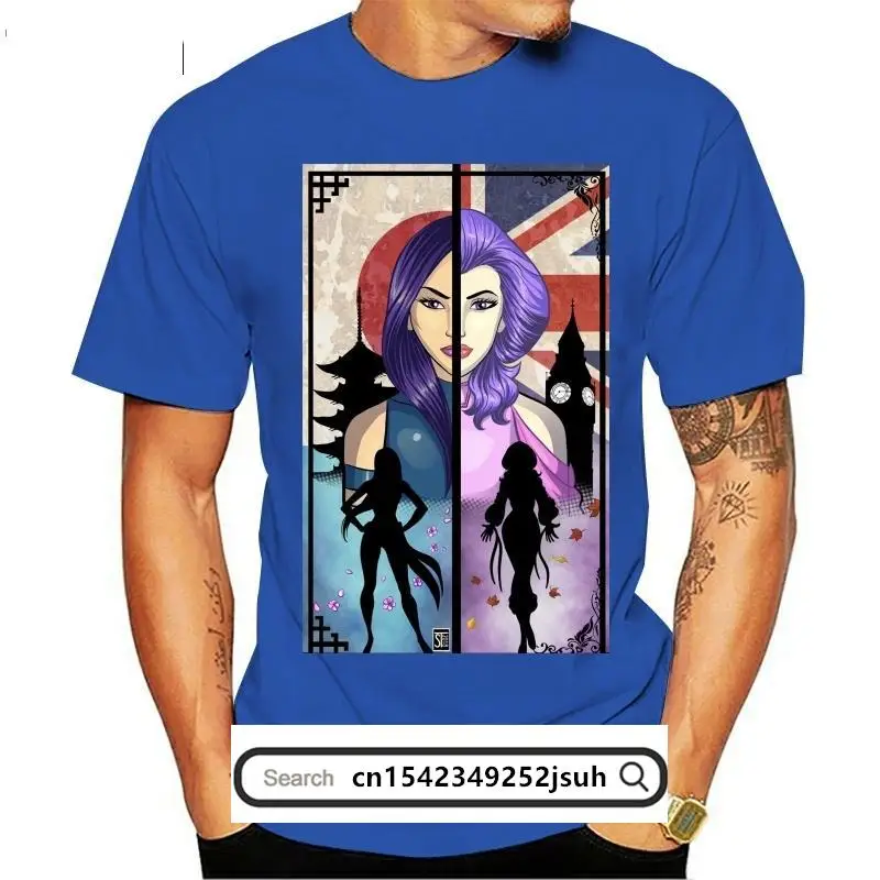 

YM Men tshirt Psylocke a complicated history X Men T Shirt women T-Shirt tees top