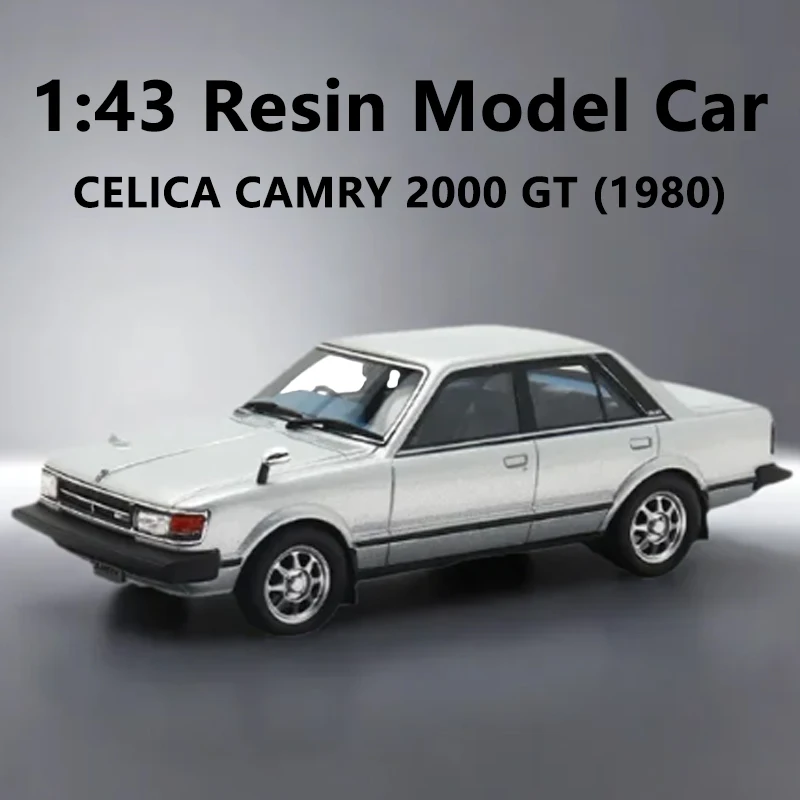 

1:43 Resin Model Car CAMRY 2000 GT (1980) Classic Vehicles High Simulation Model Toys Decoration For Boys Adults Collection Gift