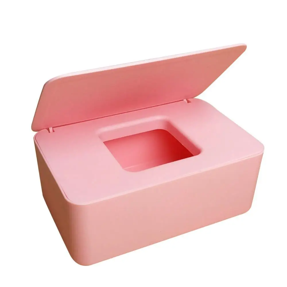 Plastic Tissue Box Wet Tissue Holder Baby Wipes Paper Storage Box Paper Towel Dispenser Home Napkin Organizer