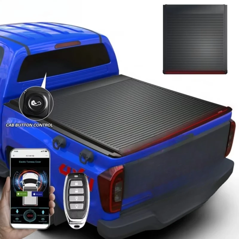 Foton Tunland G7 Pickup Electric Aluminum Hard Roller Shutter Lid Retractable Trunk Tonneau Cover Truck Box Bed Cover