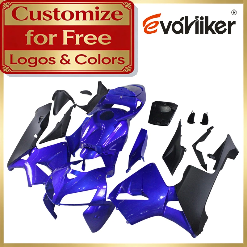 

Motorcycle Fairing For Honda CBR600RR 2005 2006 Full Fairing Kit blue Custom Paint Color Injection Mold Motorcycle Bodywork Set