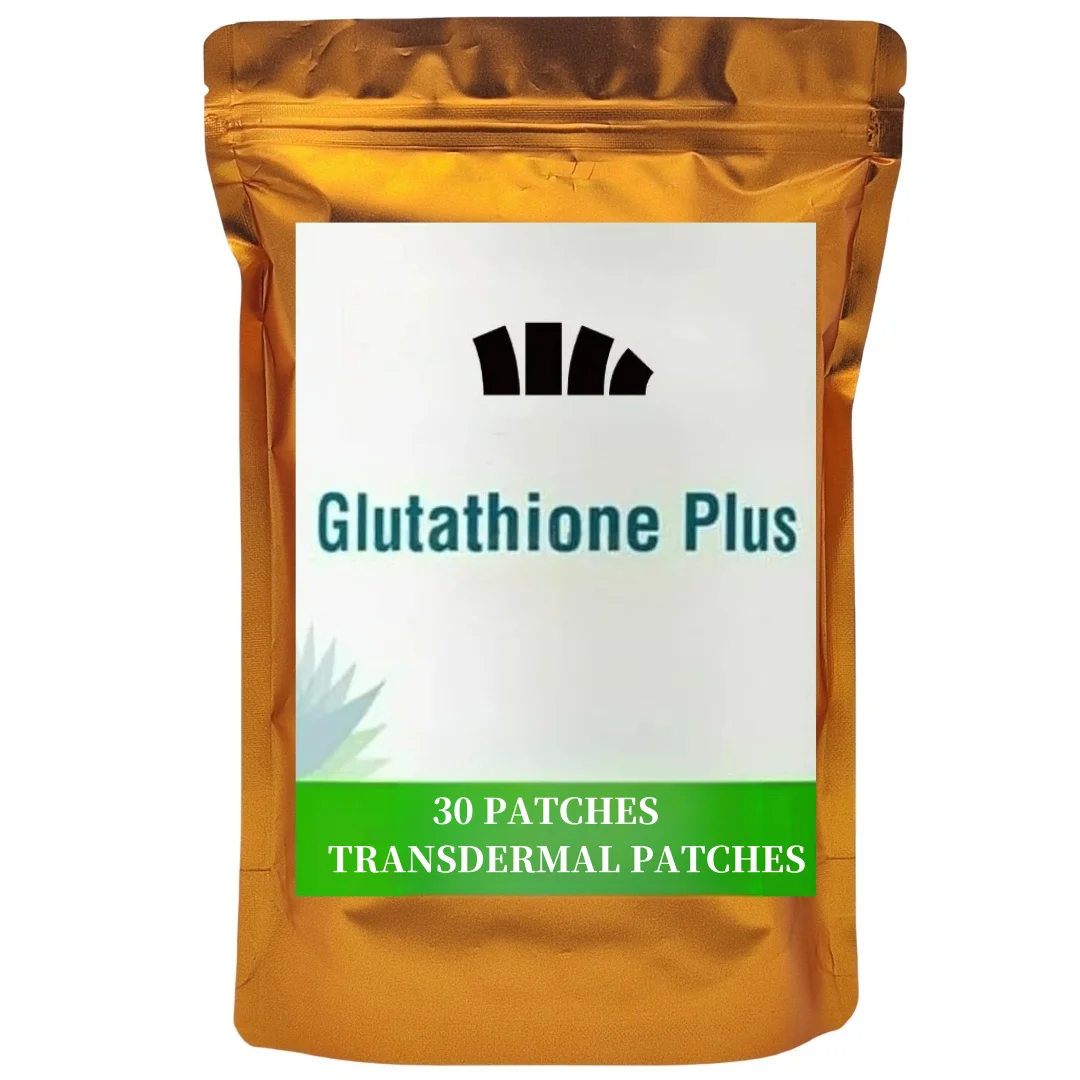 

30 Patches Glutathione Transdermal Patches Skin Whitening Antioxidant Anti-aging Vitamin C,immune And Detoxification Support