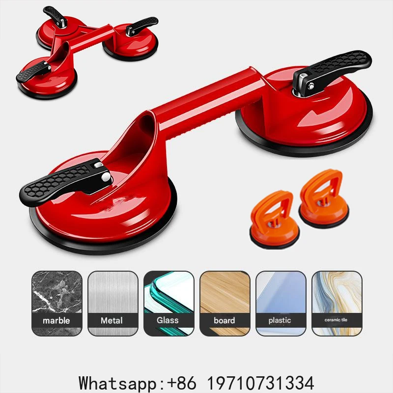 Glass Suction Cups Floor Gap Fixer Tool for Laminate Floor Repair To Lift Glass Tile Suction Cup Lifter for Lifting Dent Puller