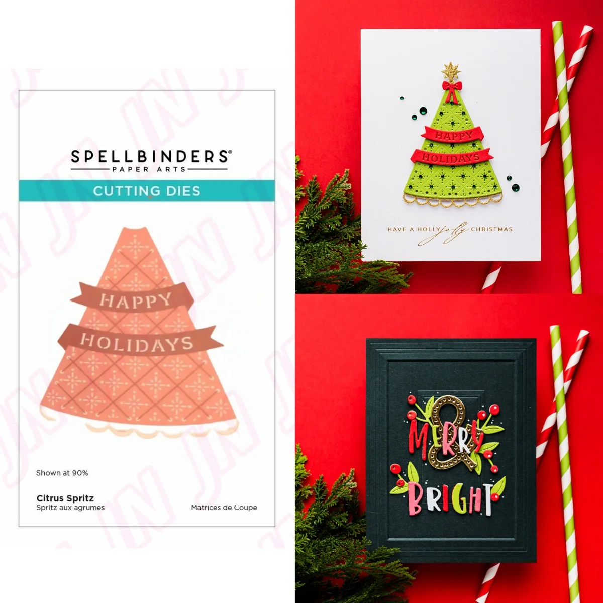 

Christmas Tree Metal Cutting Dies for DIY Decorating Scrapbook Paper Card Album Embossing Craft Die Supplies 2025 12pc Stitchmas