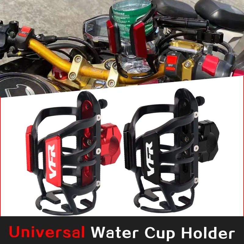 

Universal For HONDA VFR800 VFR 800X/F VFR 1200F/X VFR400 Motorcycle Beverage Water Bottle Drink Coffee Cup Holder Stand