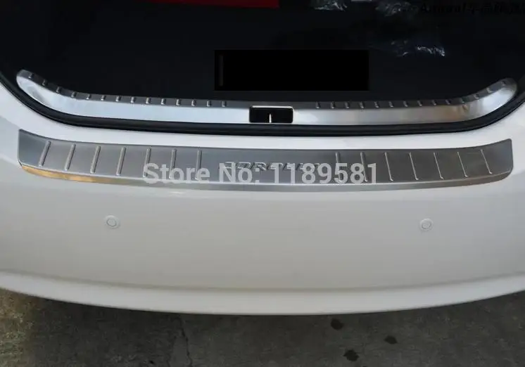 For Toyota Corolla 2014 2015 2016 Stainless Steel Inside & Outside Rear Bumper Sill Protector Trim Car Accessories Stickers