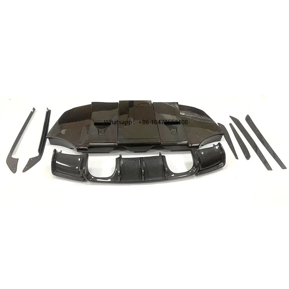 

VARIS Style Carbon Fiber Rear Bumper Diffuser Splitter for E92 E93 M3