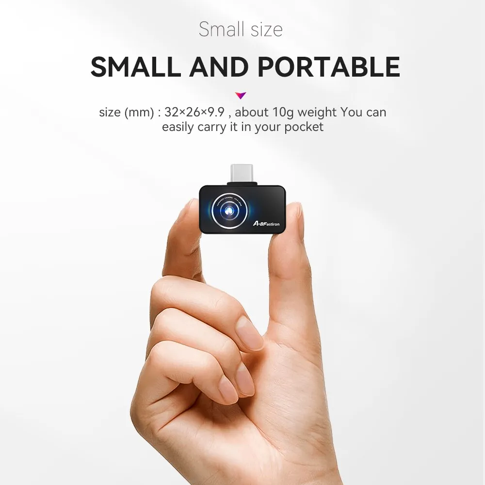 A-BF Thermal Imager Camera RX-450 Industrial PCB Circuit Floor Heating Pipe Detection Infrared Imaging Camera for Android Phone