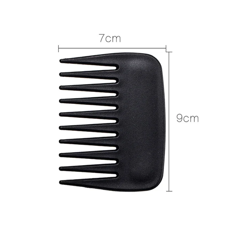 New 1 PCS Pocket Plastic Comb Super Wide Tooth Combs No Static Beard Comb Small Hair Brush Hair Styling Tool