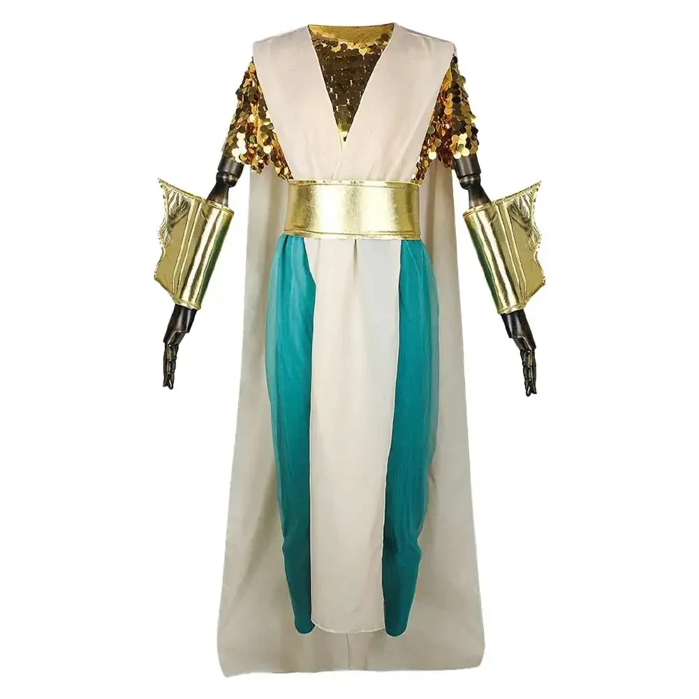 

Хэллоуин Карнавальная вечеринка Маскировочный костюм Косплей Русалка Фэнтезийный костюм Взрослые мужчины Топ Брюки Плащ Повязка на голову Наряды