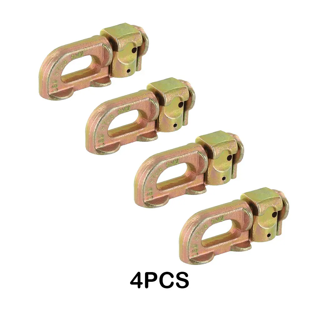 Tie-Down Anchor Points Cargo Control L Track Double Stud Fit For Truck Van Trailer L Track Rails