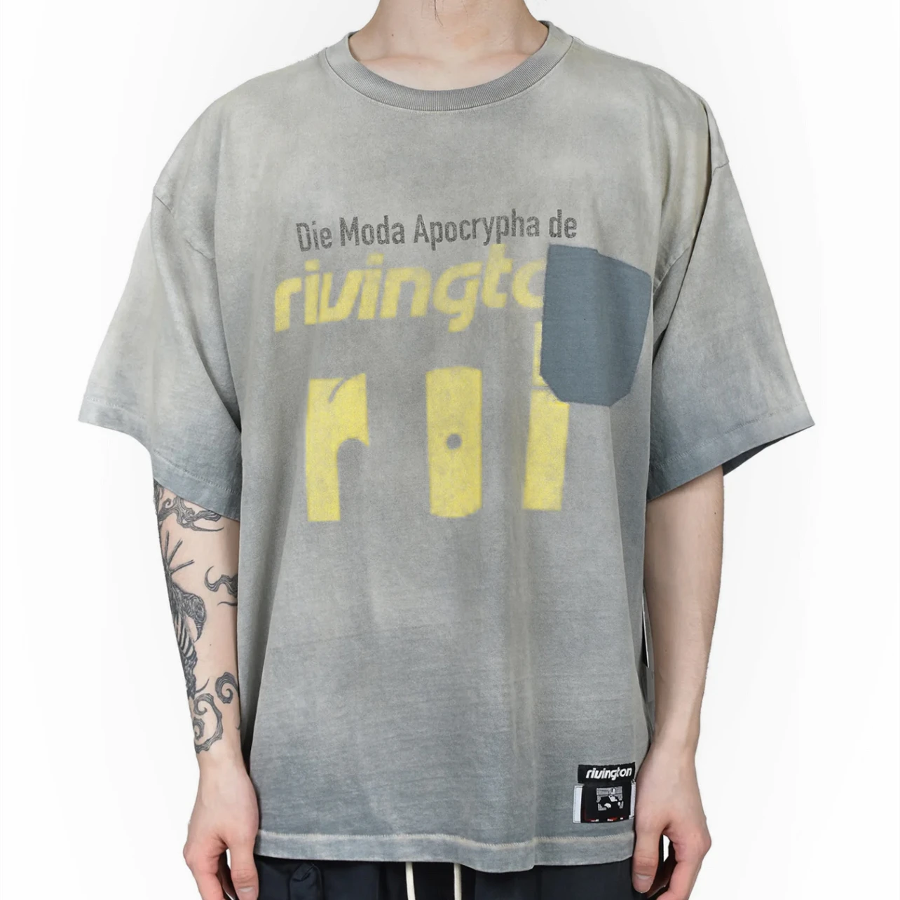 Nice Washed Volcanic Ash RRR-123 Die Moda CVA T Shirt Men Women Heavy Fabric Unisex RRR 123 Tee Tops T-Shirt