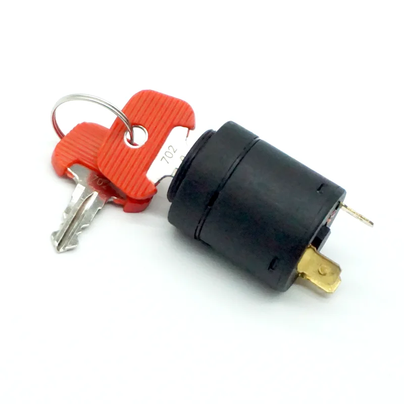 Ignition Switch 28526100 /Forklift Parts 702 Key Switch for Jungheinrich with 2 Red keys.