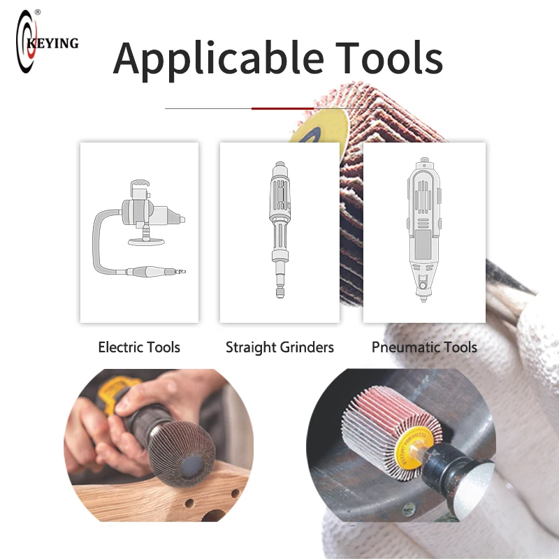 Imagem -06 - Roda Esférica Ferramenta Rotativa Abrasiva Acessórios Dremel para Polimento Formato de Esfera 40600 Grit mm Haste 1pc