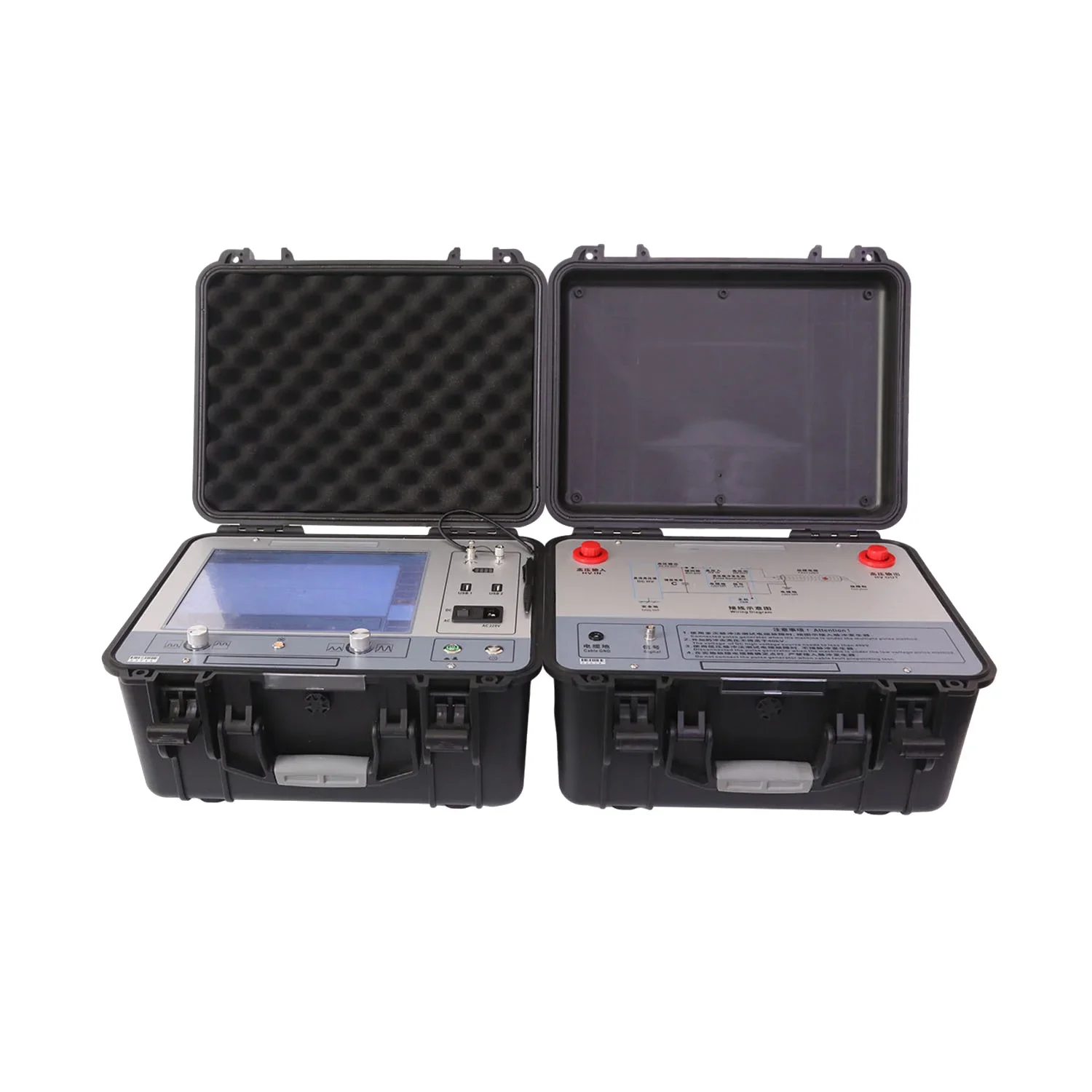 XZH TEST XHGG502 Touch Operation Cable Fault Pre-locator TDR Multi Pulse ARM Pre-locator Distance Measurement