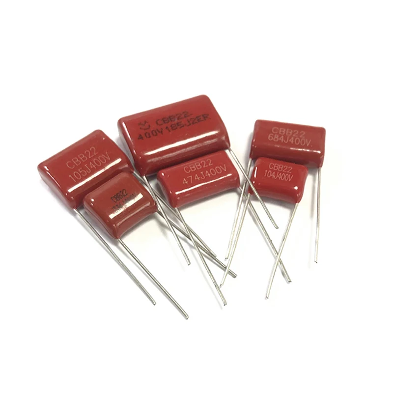 10 szt. Kondensator folii polipropylenowej CBB 400v 103J 104J 105J 115J 125J 135J 145J 153J 154J 155J 175J 184J 185J 205J 224J 225J 274J