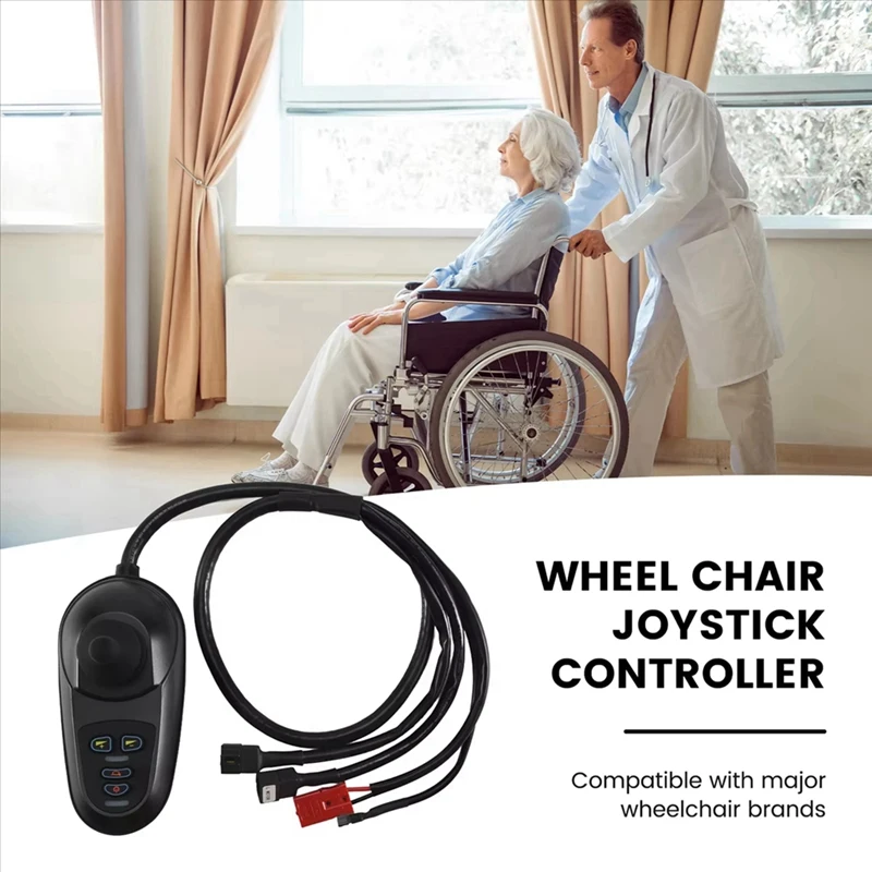 Universele 24V elektrische rolstoel joystickcontroller voor elektrische rolstoelen, intelligente robots, amusementsapparatuur