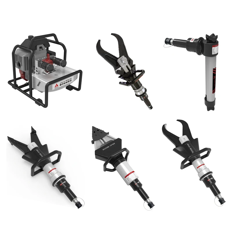 13204 Certificate hydraulic rescue tool set for various rescue operations