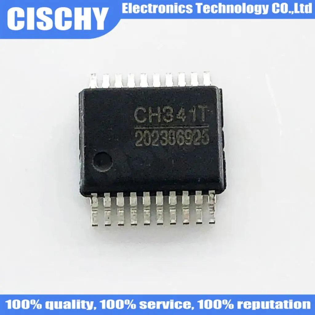 5pcs/lot H341T CH341T CH341 SSOP-20 In Stock