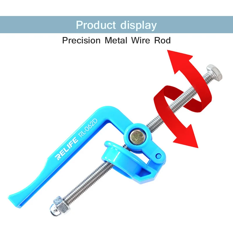 RELIFE RL-062D Manual Glue Gun Universal 5CC~10CC  Soldering Oil Welding Paste Structural Adhesive Needle Booster Push Rod
