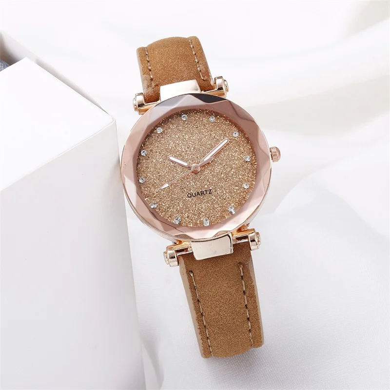 WOKAI-reloj de cuarzo con correa para mujer, accesorio de moda de alta calidad, informal, resistente al agua, estilo retro