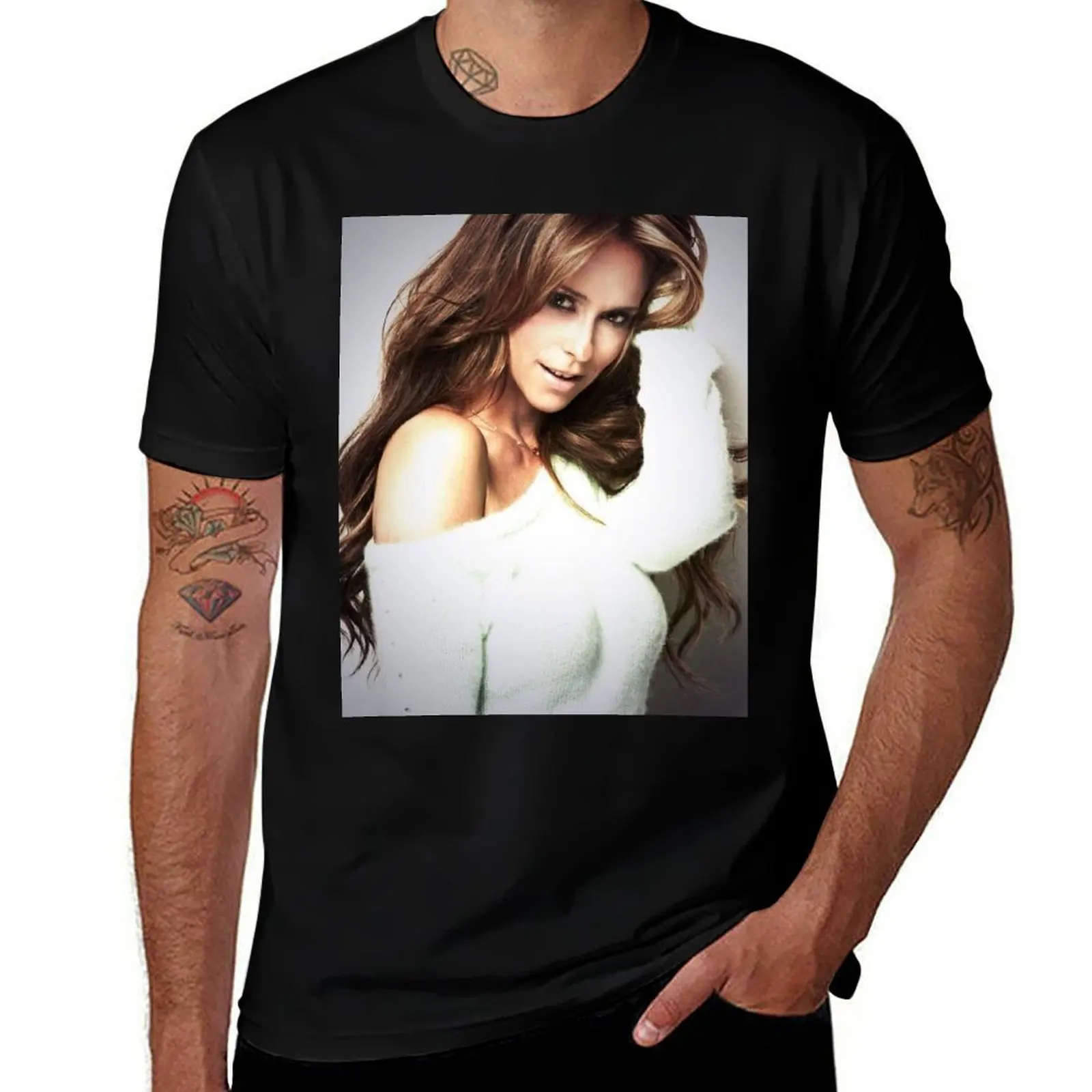 Jennifer Love Hewitt - Album T-Shirt Soft Anti-Shrink Cotton Tee T-Shirt