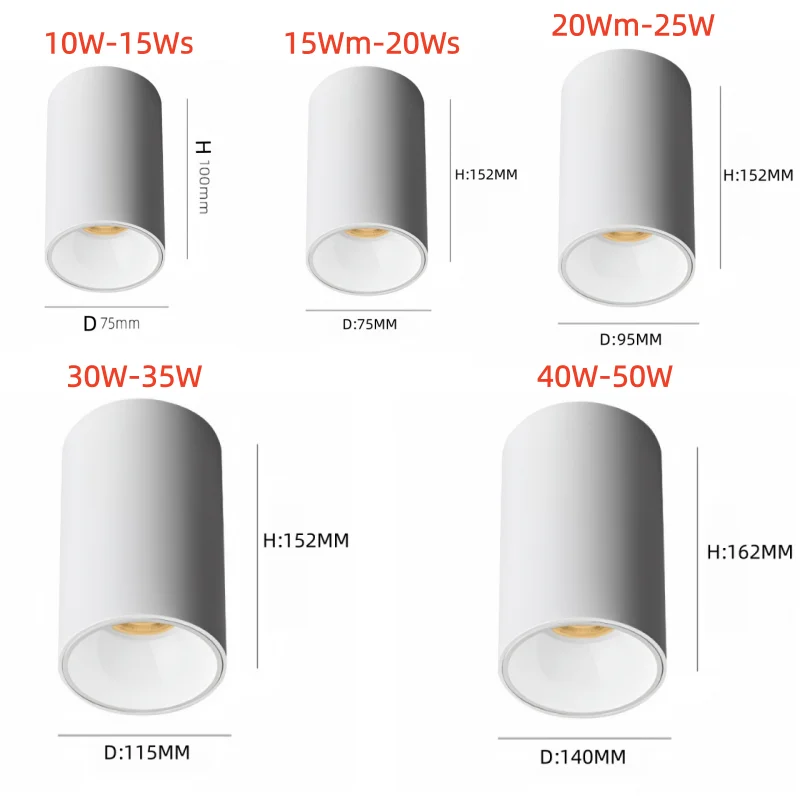 IP65 waterproof downlight Outdoor balcony Terrace Hotel bathroom anti-fog spotlights suitable for airport high-speed rail statio