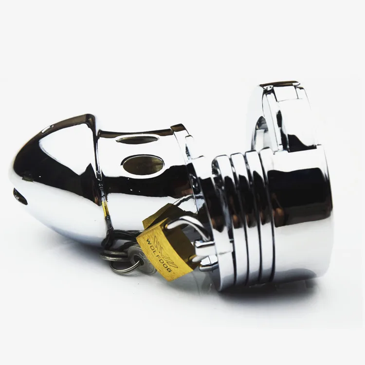 38-50mm Adjustable Chastity Urethral Lock Stainless Steel Erotic Chastity Cage Penis Restraint Chicken Cage Sex Toy Sex Toy