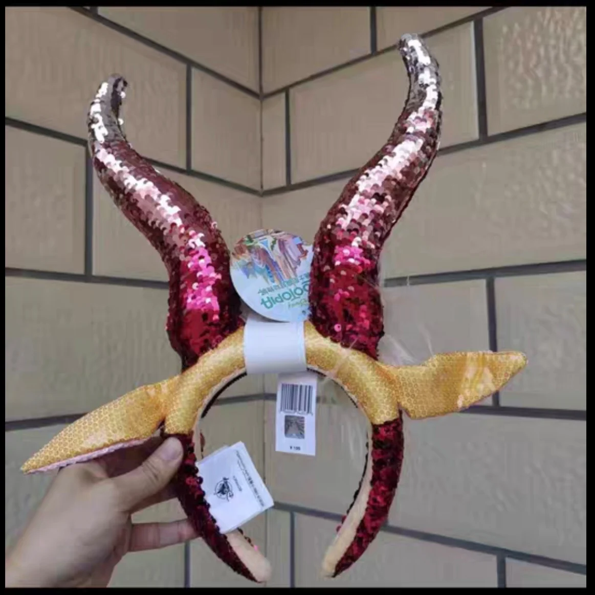 Shanghai Disneyland Zootopia Gazelle Headband Cosplay Headpiece Anime-Inspired Hair Accessory Souvenir Gift view 4