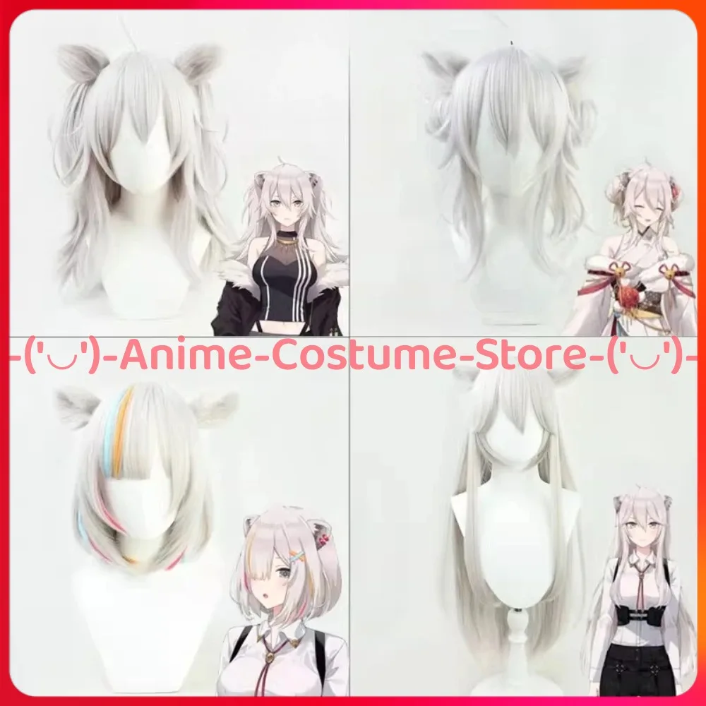 

Hololive VTuber Shishiro Botan Косплей Парик Аниме Персонаж Хэллоуин Карнавальный костюм для вечеринки Парики Термостойкие синтетические волосы