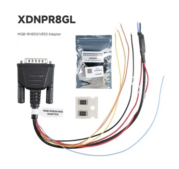 XHORSE XDNPR8GL MQB RH850/V850 Adapter for VVDI Key Tool Plus No Need to Cut Wire and Lift PIN MQB5C