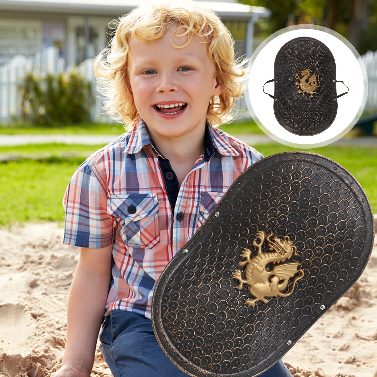 1pc Kids Cosplay Schild Plastic Kinderen Armor Voor Verjaardagsfeestje Kleine Armors Kostuum Prop Schild Voor Kinderen 4-6 8-12