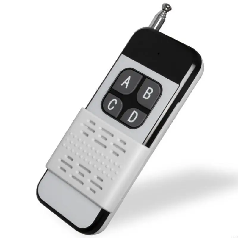 433MHz Learning Code Remote with Four Button ABS for Easy Device Management