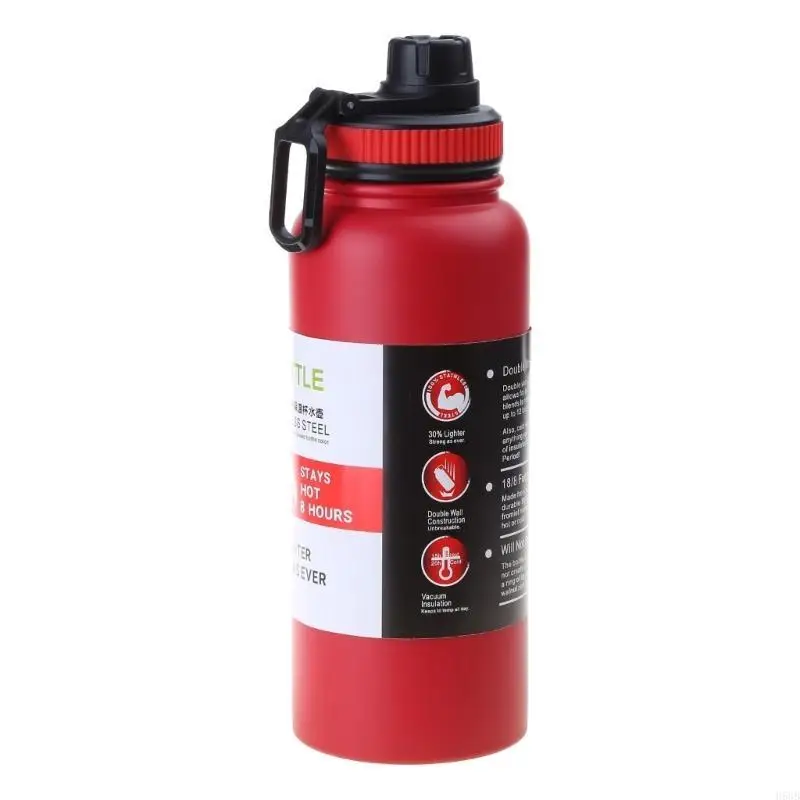 

H58B Stainless Steel Water Bottle Spout Lid Vacuum Insulated Double Wall Water Bottle