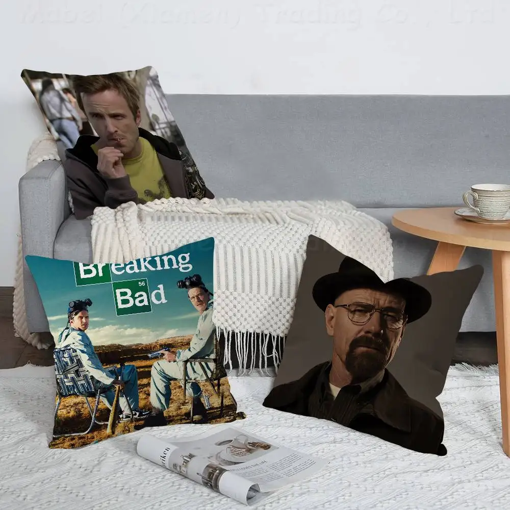 TV Drama Breaking Bad Pillowcase Toon Gift Cushion Cover Bedroom Home Sofa Chair Seat Decor Pillow Case