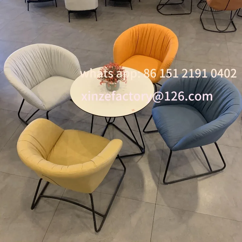 

Customizable Office Shop Technology Cloth Single Sofa Chair