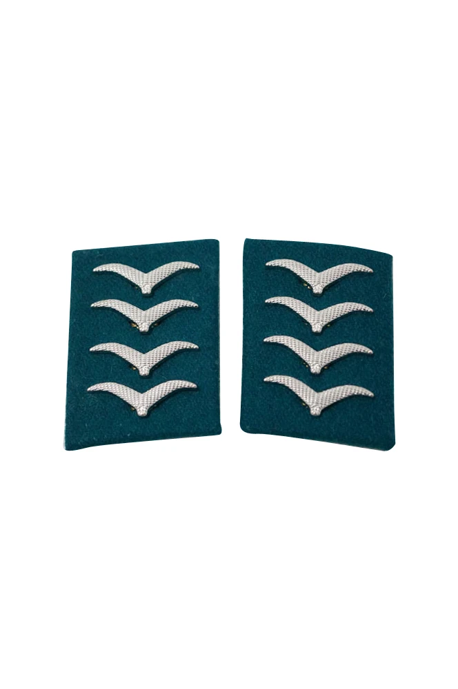 GIOL-022 WWII German Luftwaffe Field Divisions Hauptgefreiter Collar Tabs