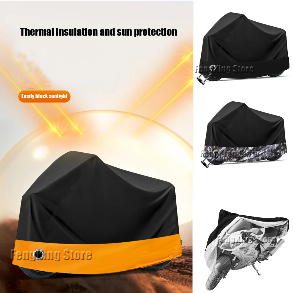 FOR Benelli IMPERIALE 400 New Motorcycle Cover Rainproof Cover Waterproof Dustproof UV Protective Cover Indoor and Outdoor