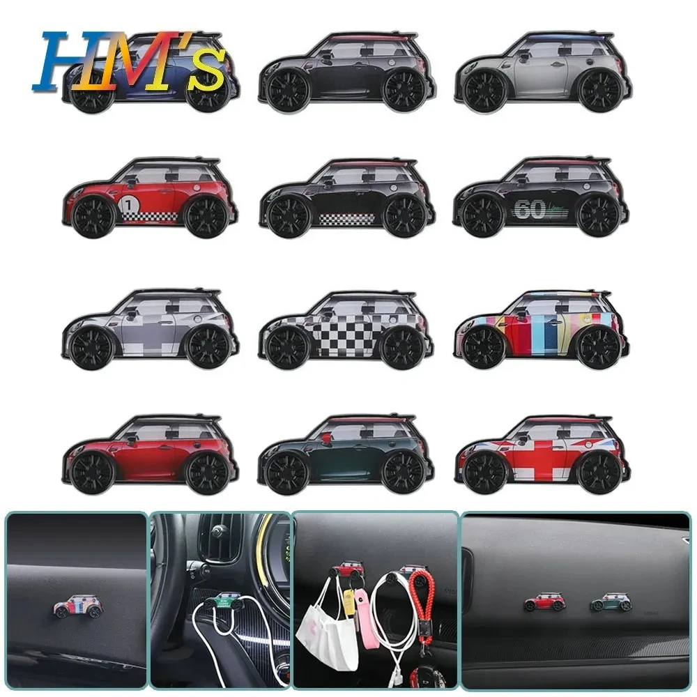 

Car interior decoration storage car model hook Copilot storage hook For Mini Copper R55 R56 R61 F54 F56 F57 Countryman Clubman