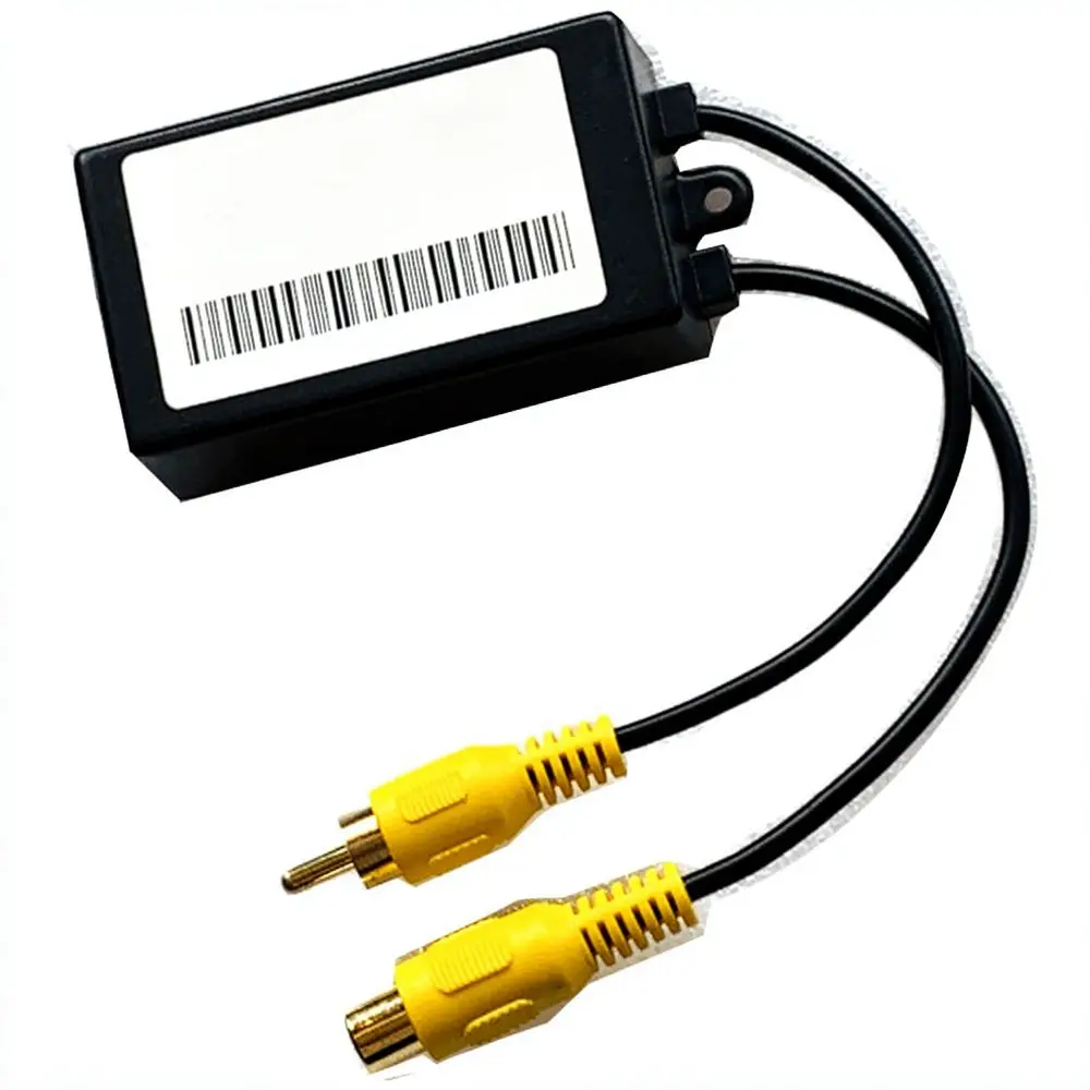 Car Rear View Camera Video Signal Isolator Anti Interference Noise Filter For Monitor Streak Ripple Signal Cleaner