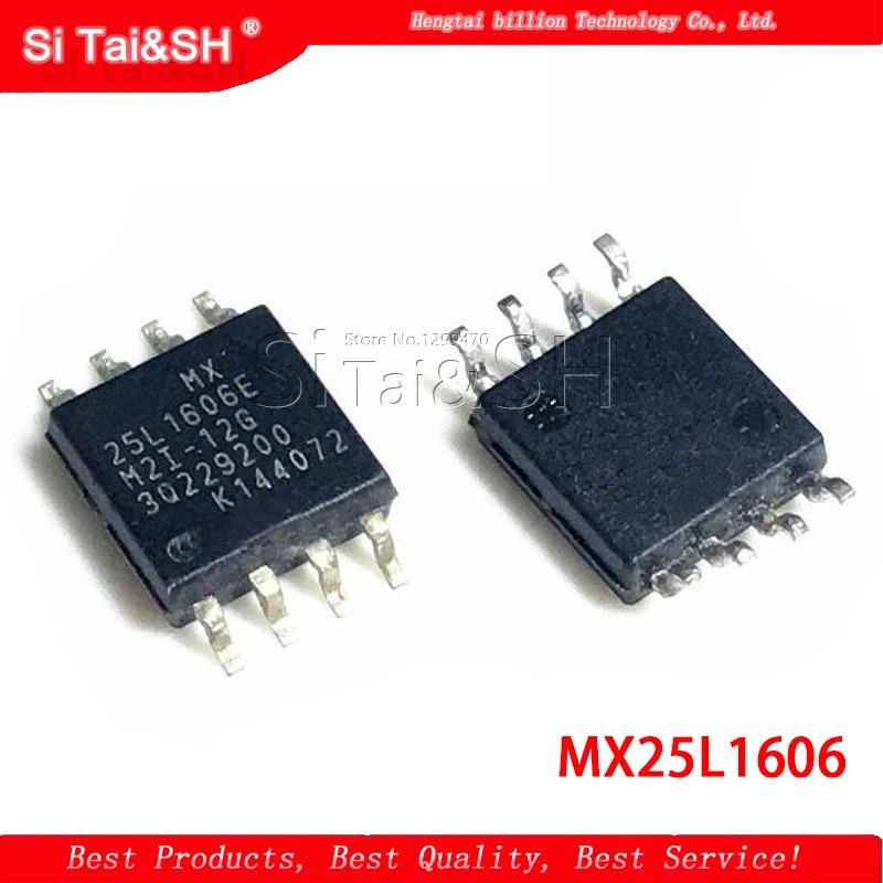 

10pcs MX25L1606EM2I-12G MX25L1606E MX25L1606 Waterproof shell