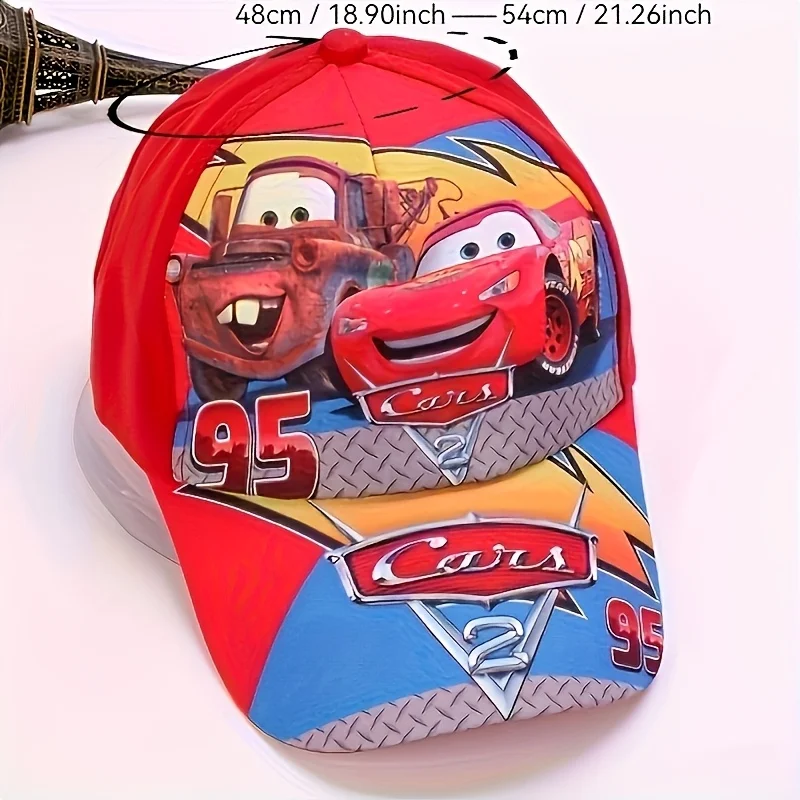 Disney Rayo McQueen, accesorios de cosplay de Stitch, gorras, gorra de béisbol, regalo para amigos, gorras para niños, gorras de verano, para actividades al aire libre.
