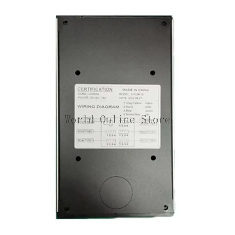 Sistema campainha intercomunicação vídeo com exibições internas 7 polegadas 700TVL Câmera externa 87HC