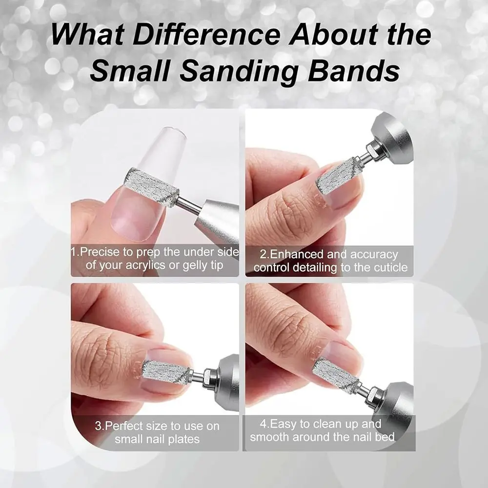 Accessoires Mini Nagellak Schuurvijlen Nail Art Supplies Universele Nagelboren Duurzame Nagelslijpgereedschap Set