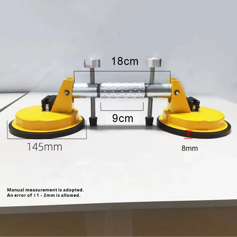 

Adjustable Seam Setter Countertop Installation Tool for Granite Stone Marble Slab Tile Suction Cup for Seam Joining & Leveling